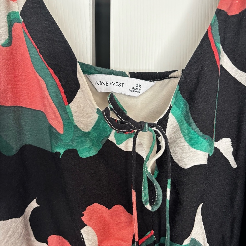 Nine West Abstract Maxi Dress - Picture 4 of 4